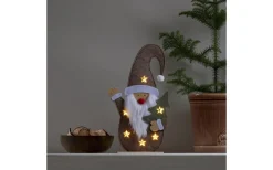 Fabbe Batteridriven Bordsdekoration Tomte 30cm