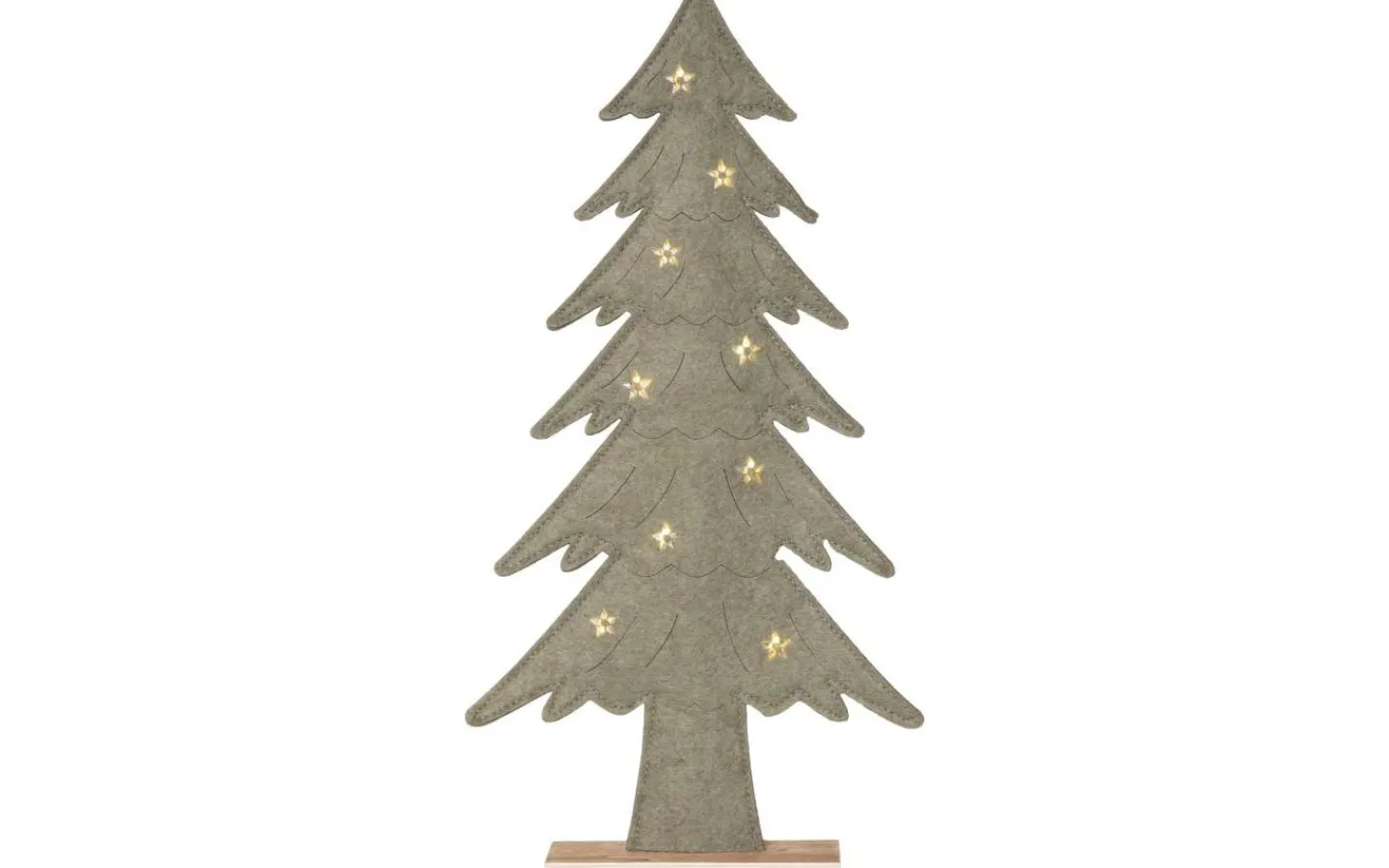 Batteri Julpynt Inomhus<Star Trading Fabbe Batteridriven Bordsdekoration Gran 36cm