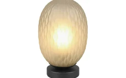 Trio Lighting Facette Bordslampa E27 matt svart/grön* Bordslampor