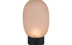 Uppladdningsbara Lampor Inomhus|Bordslampor<Trio Lighting Facette Bordslampa LED bärnstensfärgad/mattsvart uppladdningsbar