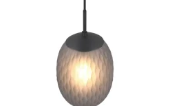 Trio Lighting Facette Fönsterlampa 17,5cm E27 mattsvart/rök* Fönsterlampor
