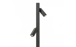 Rendl Fado Golvlampa 156cm Svart LED 2x3W 3000K* Golvläslampor