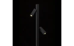 Rendl Fado Golvlampa 156cm Svart LED 2x3W 3000K* Golvläslampor