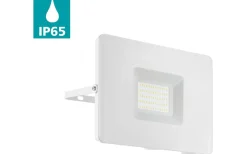 Led Strålkastare<Eglo Faedo 3 Strålkastare LED 5000K 50W Vit IP44