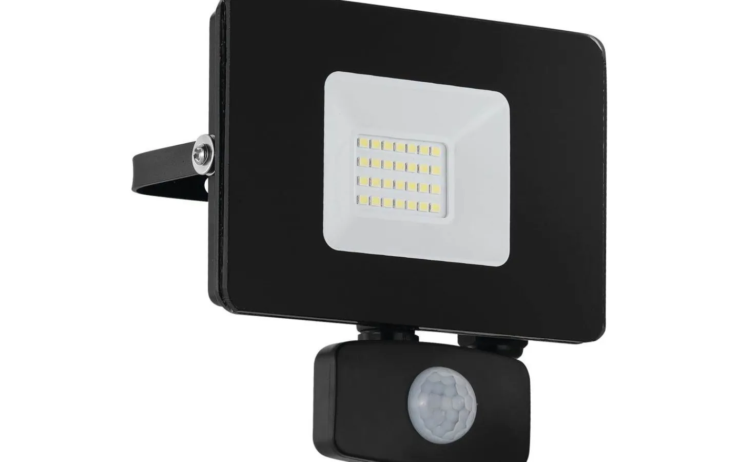 Led Strålkastare<Eglo Faedo 3 Strålkastare Rörelse LED 5000K 20W Svart IP44