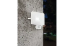 Led Strålkastare<Eglo Faedo 3 Strålkastare Rörelse LED 5000K 31W Vit IP44