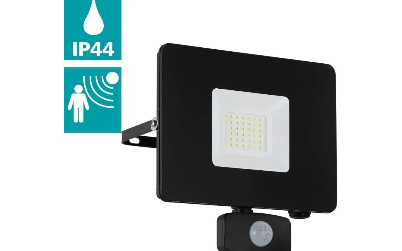 Faedo 3 Strålkastare Rörelse LED 5000K 31W Svart IP44