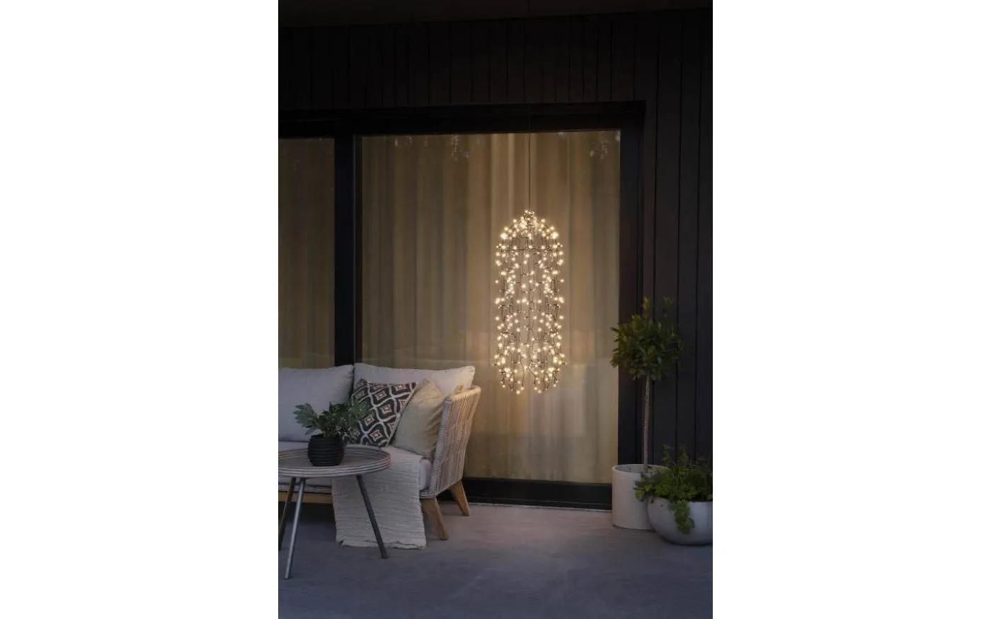 Fall Ljusdekoration 95x30cm Varmvit IP44