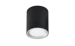 Hall & Trappa|Runda Takspotlights<Nordlux Fallon Takspotlight 3-Steg DIM 2700K 500lm 8,5W 12cm Svart