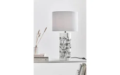 Vardagsrum|Sovrum<Markslojd Family Bordslampa 62cm Vit/Svart