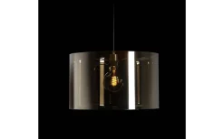 Fancy Taklampa Ø50cm Rökfärgad Folie