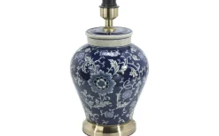 PR Home Fang Hong Lampfot 38cm Mörkblå* Vardagsrum|Sovrum