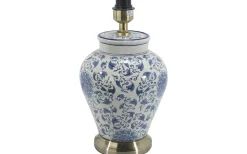 Lampfötter<PR Home Fang Hong Lampfot 38cm Vit/Blå