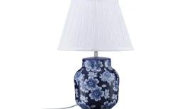 PR Home Fanny Bordslampa 47cm Blå/vit* Bordslampor