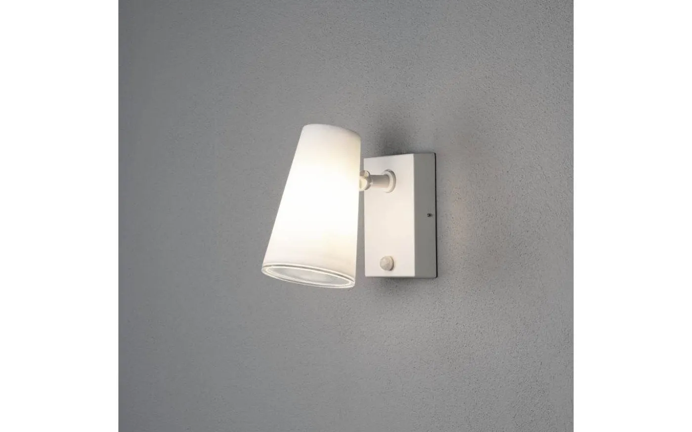 Fano Vägglampa Rörelsevakt Riktbar Vit IP54