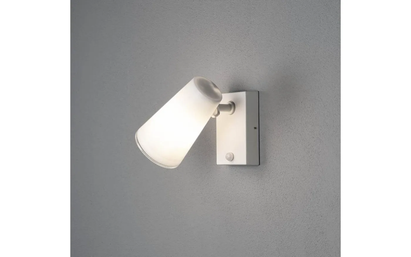 Fano Vägglampa Rörelsevakt Riktbar Vit IP54