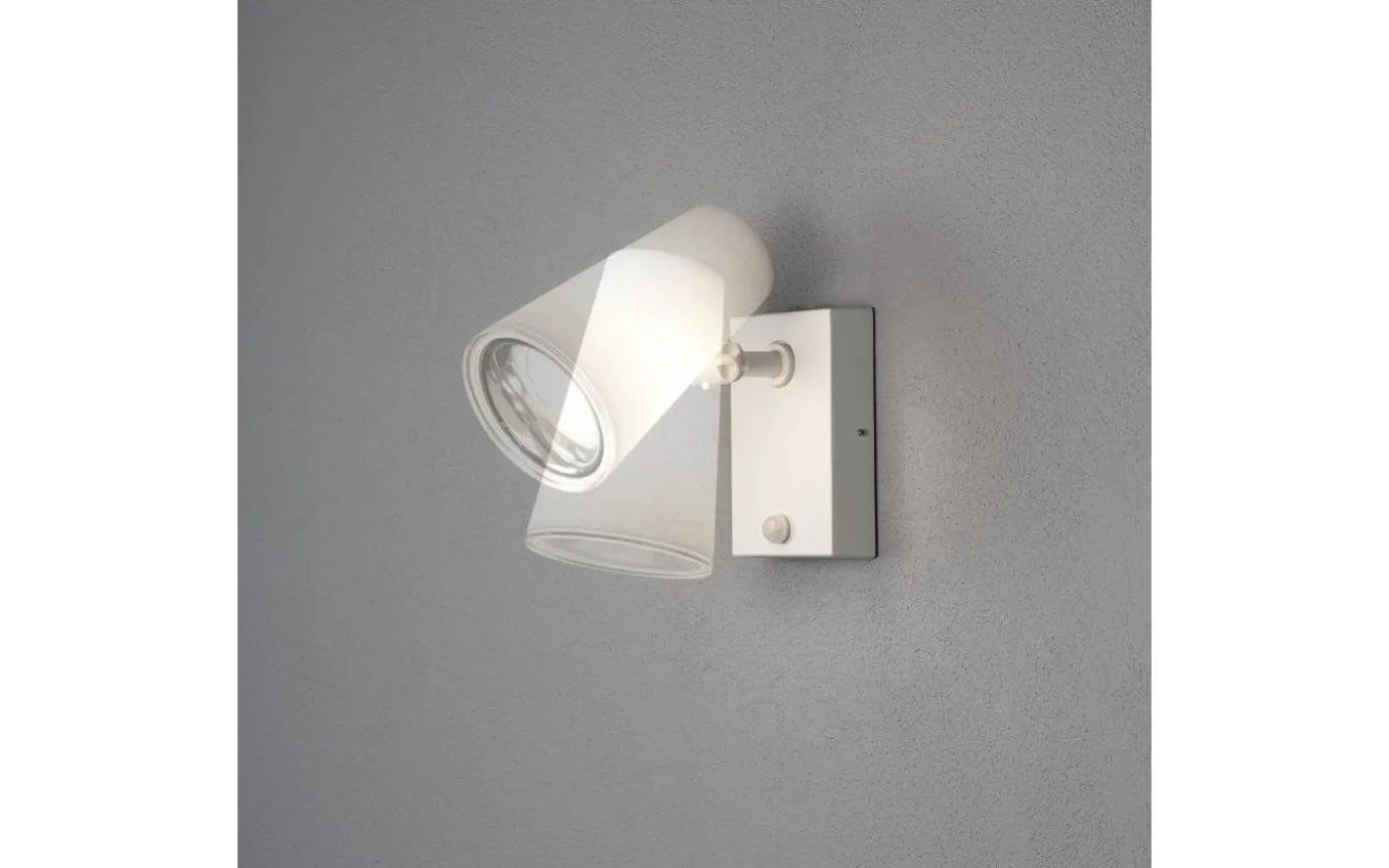 Fano Vägglampa Rörelsevakt Riktbar Vit IP54