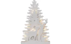 Visa Alla Adventsljusstakar|Batteri Julpynt Inomhus<Star Trading Fauna Renkalv Bordsdekoration Vit