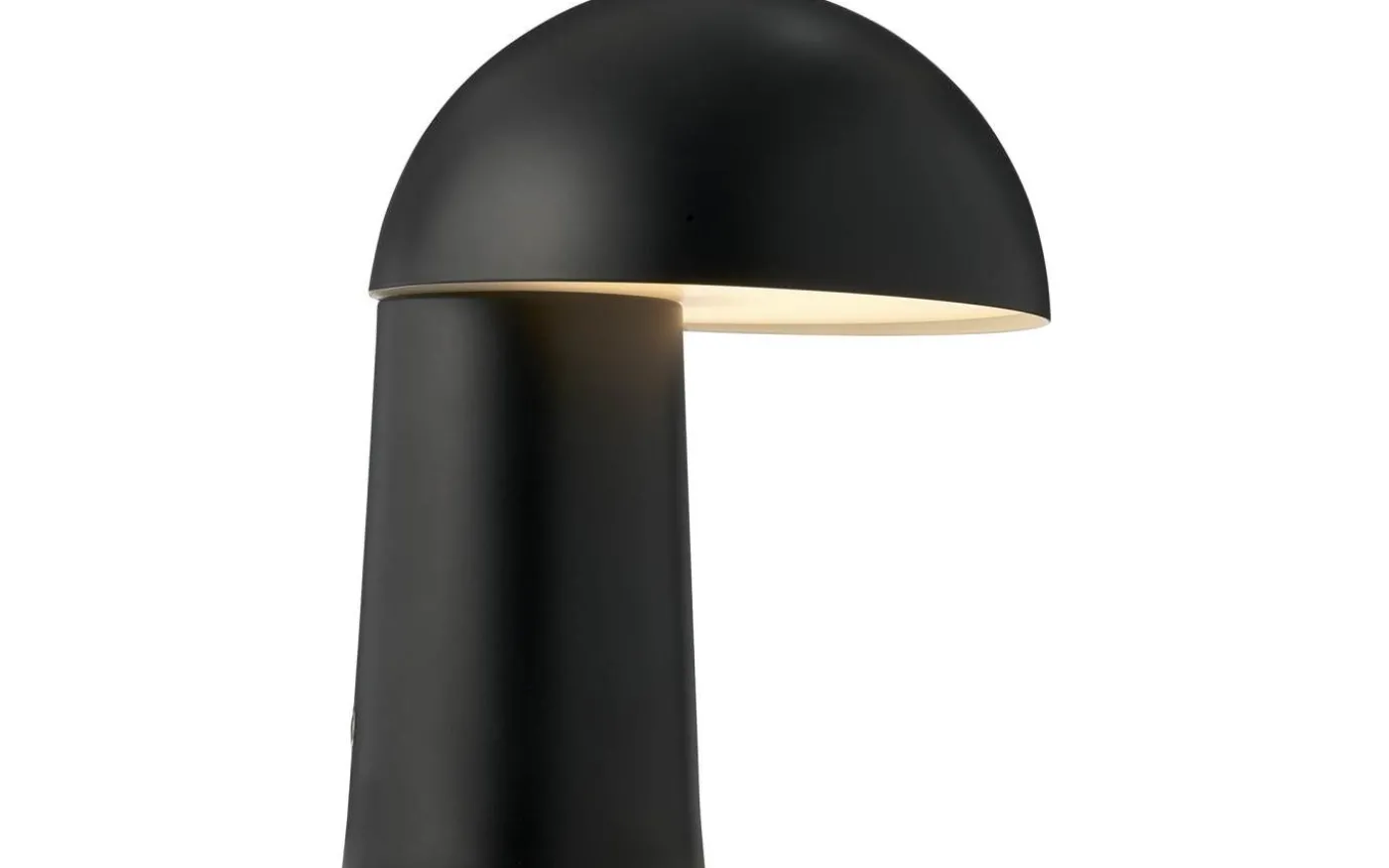 Faye Uppladdningsbar Bordslampa 21cm Svart