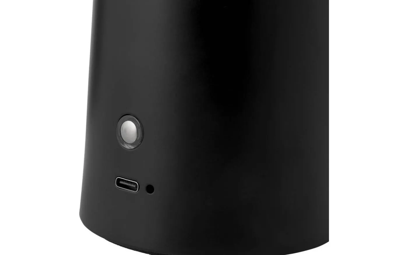 Faye Uppladdningsbar Bordslampa 21cm Svart