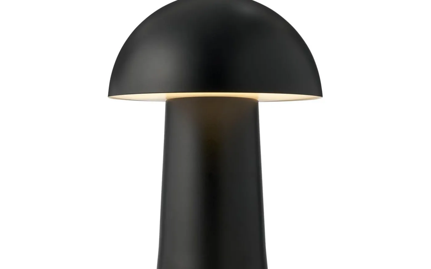 Faye Uppladdningsbar Bordslampa 21cm Svart