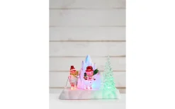 Markslojd Felicitas Batteridriven Juldekoration Snögubbar 15cm* Batteri Julpynt Inomhus