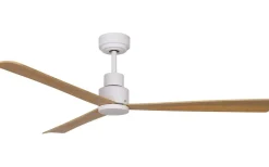 Takfläktar|Sovrum<Texa Design Fenix 132cm Takfläkt Vit Motor, Ek Blad