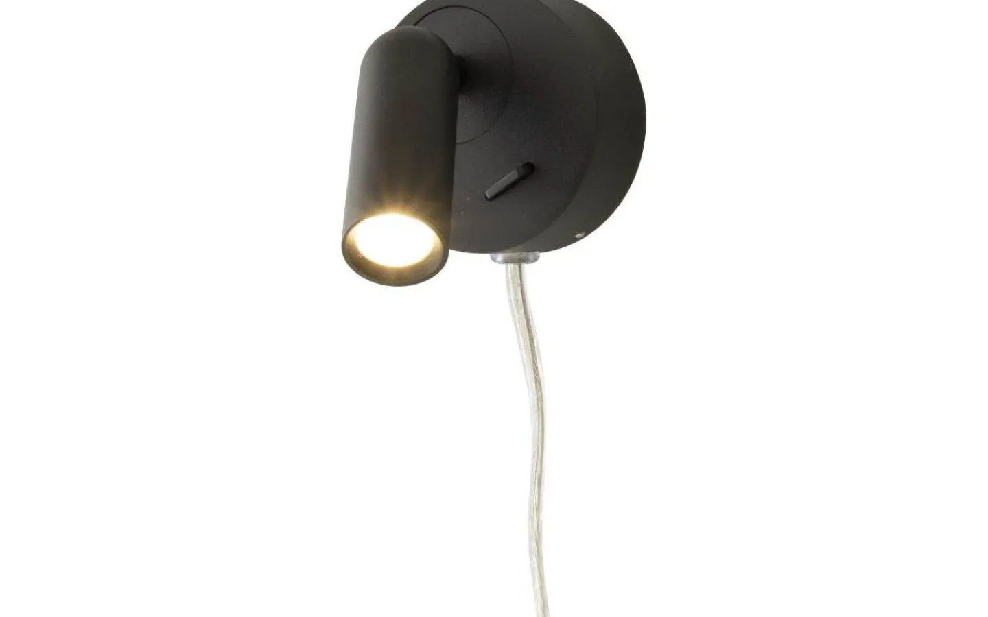Sovrum|Läslampor<Aneta Fenja Vägglampa LED 3W 3000K Svart