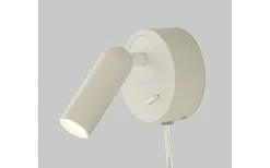 Sovrum|Läslampor<Aneta Fenja Vägglampa LED 3W 3000K Vit