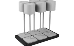 Uppladdningsbara Lampor Utomhus|Uppladdningsbara Lampor Utomhus<Reality Fernandez Laddbar Bordslampa LED 6-pack Grå IP54