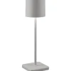 Uppladdningsbara Lampor Utomhus|Uppladdningsbara Lampor Utomhus<Reality Fernandez Laddbar Bordslampa LED Grå IP54