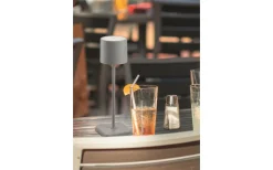 Uppladdningsbara Lampor Utomhus|Uppladdningsbara Lampor Utomhus<Reality Fernandez Laddbar Bordslampa LED Grå IP54