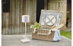 Uppladdningsbara Lampor Utomhus|Uppladdningsbara Lampor Utomhus<Reality Fernandez Laddbar Bordslampa LED Grå IP54