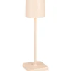 Fernandez Laddbar Bordslampa LED Sandfärgad IP54