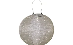 Festa Solcellslampa 25cm Beige