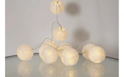 Star Trading Festival Ljusslinga Risbollar LED 1,35 m Vit* Partyslingor Inomhus 230V