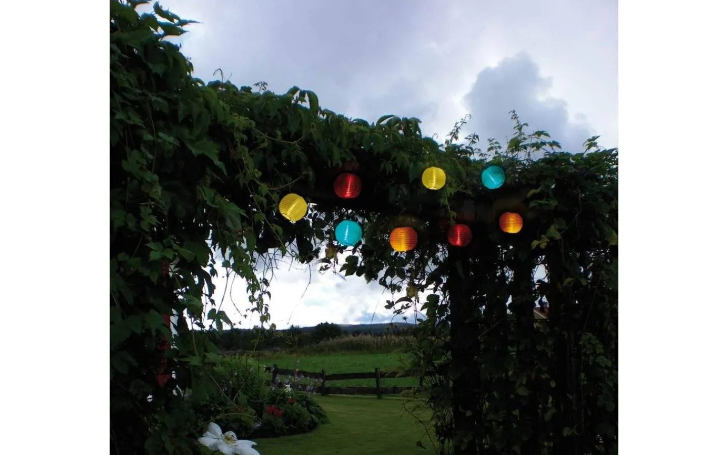 Solcellslampor Dekoration|Visa Alla Solcellslampor<Star Trading Festival Solcellsdriven Ljusslinga Risbollar Multi, 2,7m LED