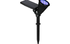 Reality Festival solcellsdriven Spotlight LED mattsvart skymningssensor RGBW IP44* Solcellslampor Stig & Mark|Visa Alla Solcellslampor