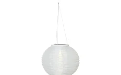 Solcellslampor Dekoration|Visa Alla Solcellslampor<Star Trading Festival Solcellslampa 25cm Vit