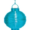 Solcellslampor Dekoration|Visa Alla Solcellslampor<Star Trading Festival Solcellslampa Risboll LED 20cm Turkos