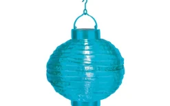Solcellslampor Dekoration|Visa Alla Solcellslampor<Star Trading Festival Solcellslampa Risboll LED 20cm Turkos