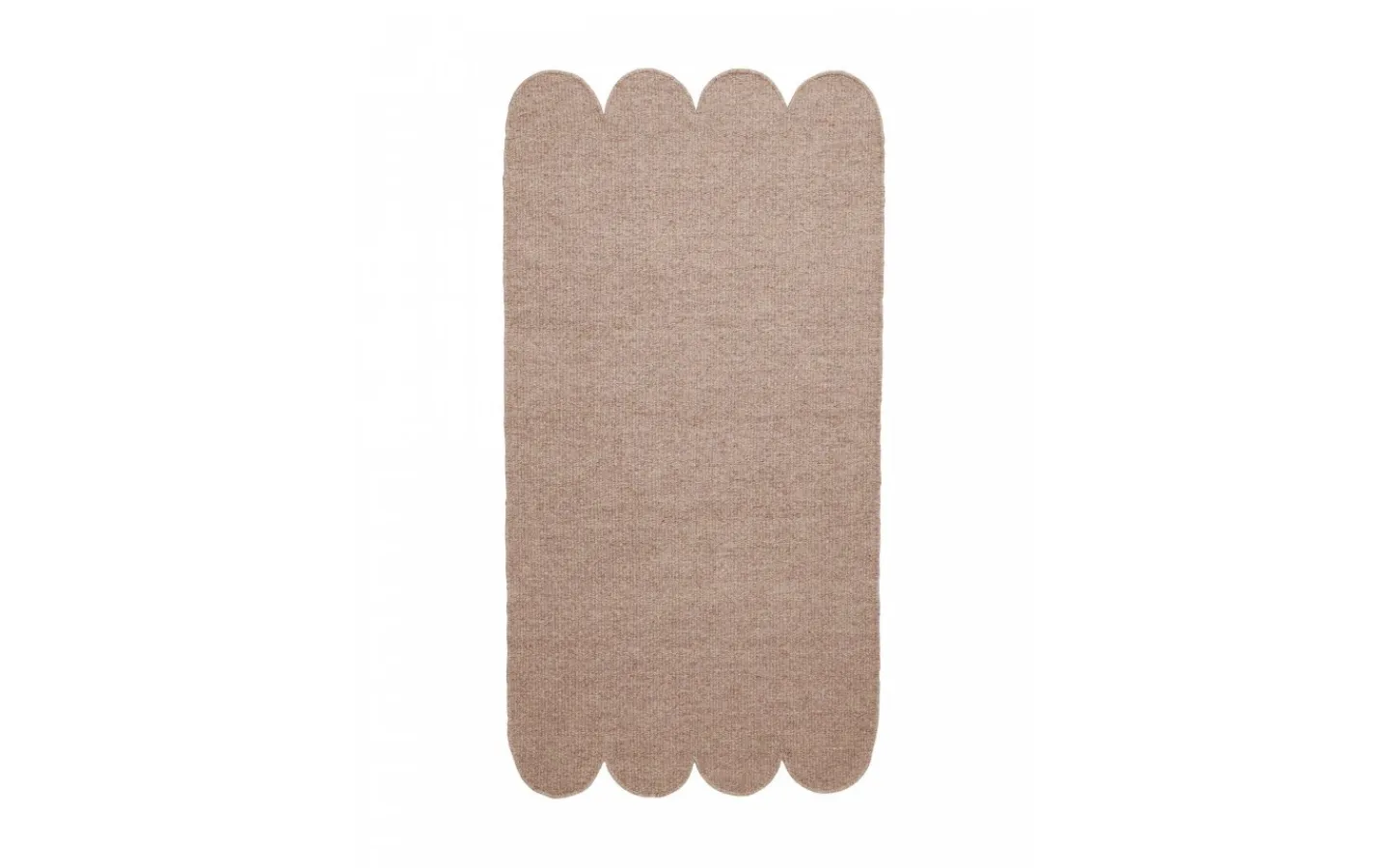 Ullmattor<Svanefors Fia Ullmatta Beige 70x140cm