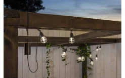 Star Trading Fiesta Batteridriven Ljusslinga med Timer 3,6m Varmvit IP44* Batterislingor|Batterislingor Utomhus