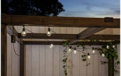 Star Trading Fiesta Batteridriven Ljusslinga med Timer 3,6m Varmvit IP44* Batterislingor|Batterislingor Utomhus