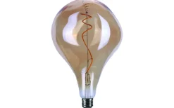 Ljuskällor|Dekorativa Ljuskällor E27<Malmbergs Filament LED-lampa, BT165, Amber, 4W, E27, 230V, Dim, MB