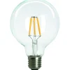 Ljuskällor<Malmbergs Filament LED-lampa, G95, Klar, 4W, E27, 230V, Dim, MB