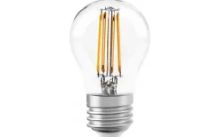 Malmbergs Filament LED-lampa, klot, klar, 4,5W, E27, 230V, dim, MB* Ljuskällor