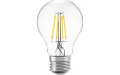 Ljuskällor<Malmbergs Filament LED-lampa, normal, klar, 8,5W, E27, 230V, MB