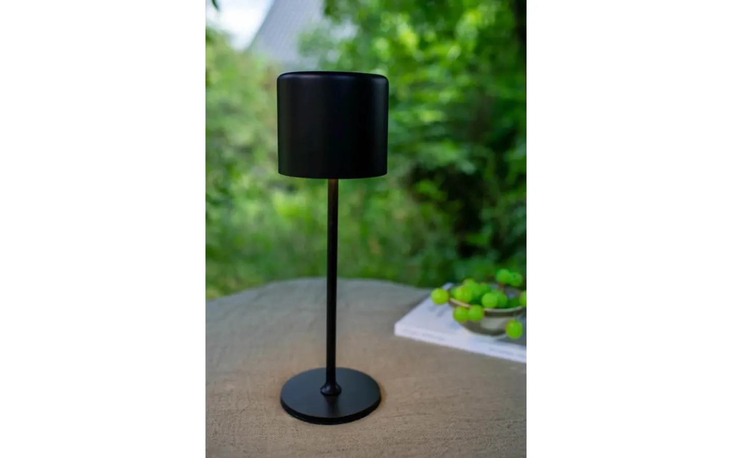 Markslojd Filo Uppladdningsbar Bordslampa Svart IP44* Uppladdningsbara Lampor Utomhus|Uppladdningsbara Lampor Utomhus