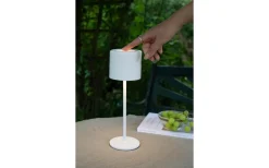 Filo Uppladdningsbar Bordslampa Vit IP44